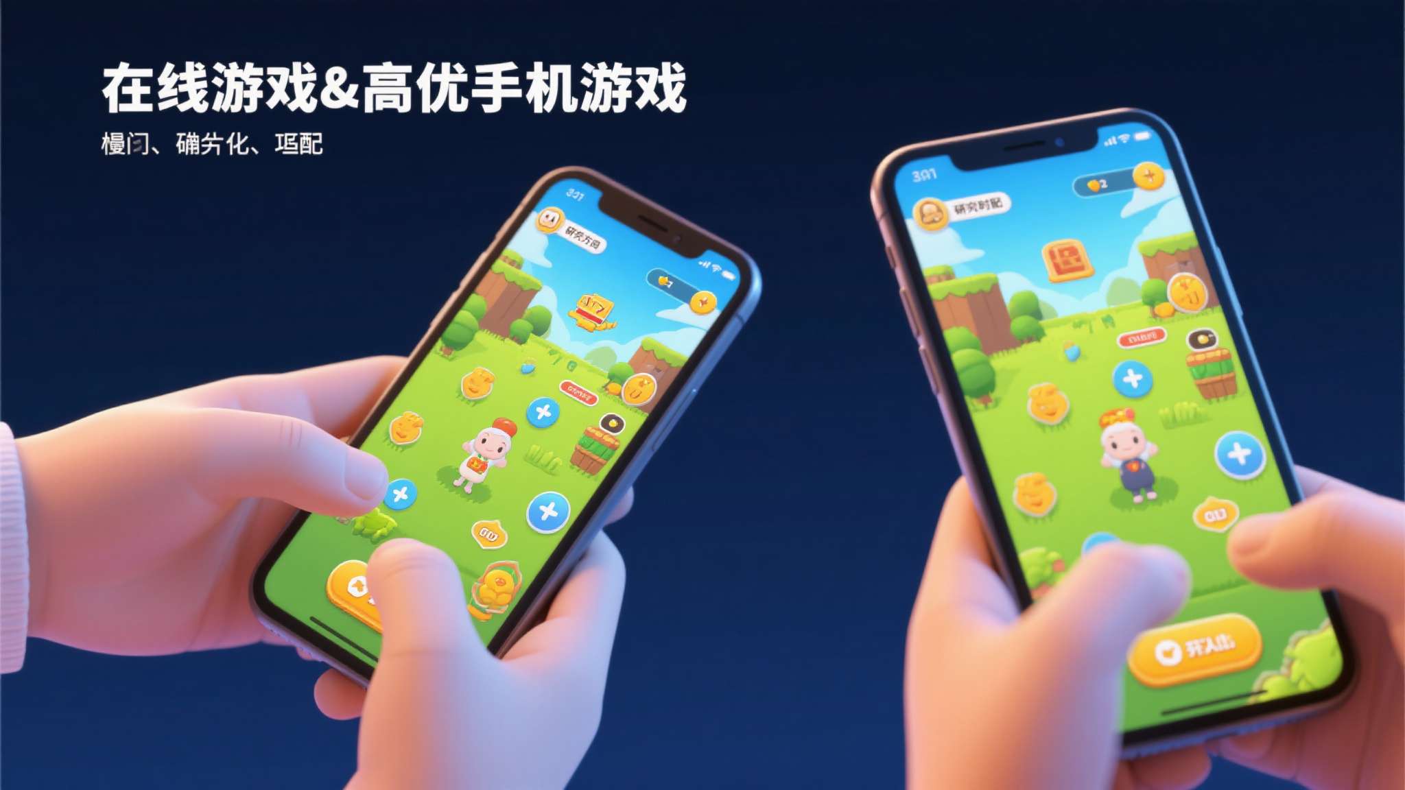 与重度手游相比，在线小游戏的核心优势在于低门槛、轻量化、碎片化适配。玩家不需要花